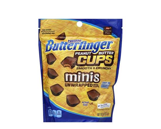 Order Butterfinger Unwrapped Minis food online from Chevron store, Desert Hot Springs on bringmethat.com