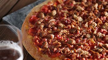 Order The Butcher Shop Specialty Pizza food online from Romeo Pizza store, Stow on bringmethat.com