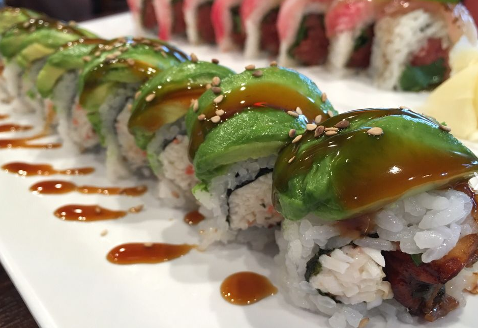 Order Caterpillar Roll food online from Dono Sushi Cafe store, Chino on bringmethat.com