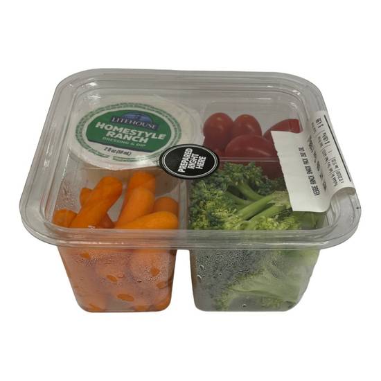 Order Veggie Ranch Snack Pack (7 oz) food online from Safeway store, Grass Valley on bringmethat.com