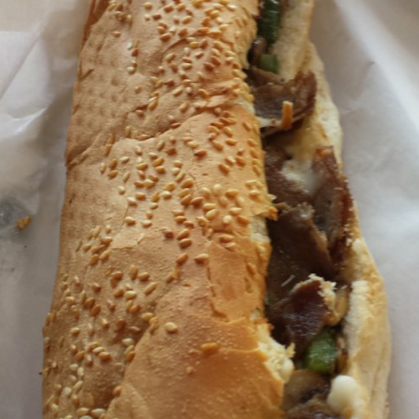 Order Hot Philly Steak Sandwich food online from Guido Pizza & Pasta store, Van Nuys on bringmethat.com
