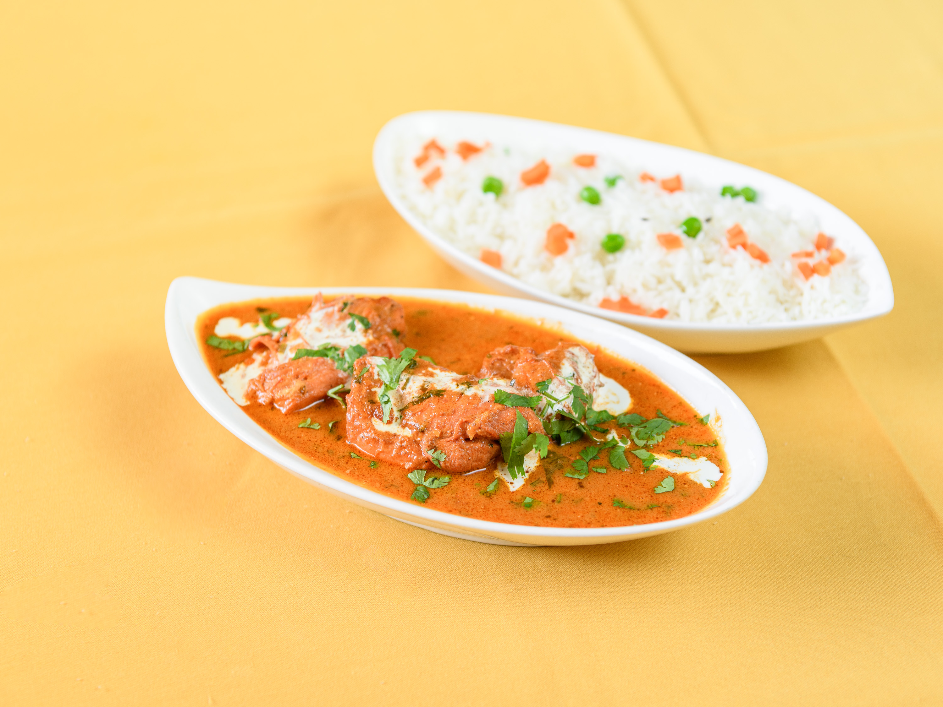 Order Chicken Tikka Masala food online from Taj Cuisine of India store, Oklahoma City on bringmethat.com