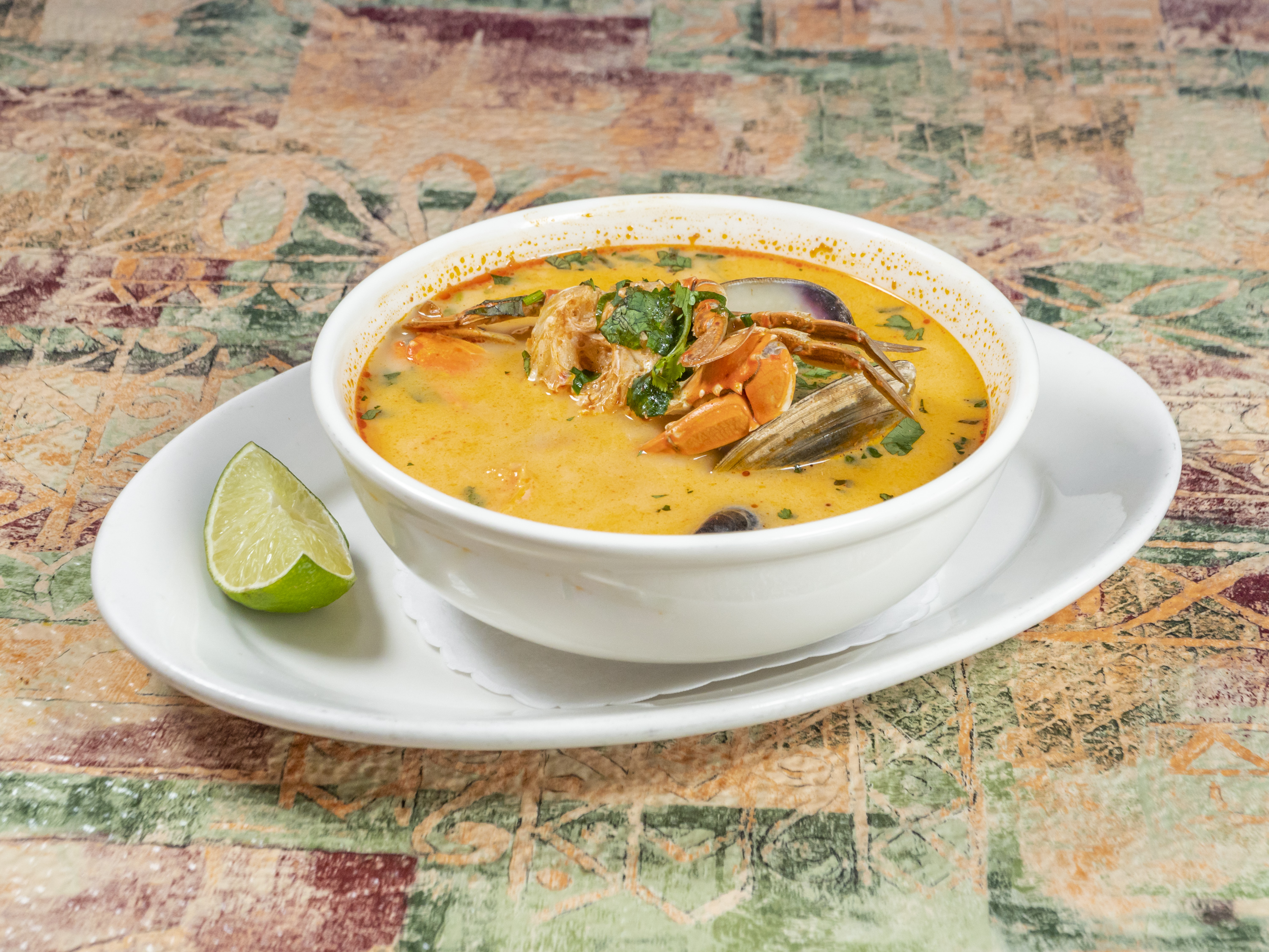 Order Sopa de Mariscos food online from El Gavilan Restaurant store, Silver Spring on bringmethat.com