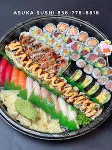 Order Asuka surprise tray  food online from Asuka Sushi Japanese Cuisine store, Mt Laurel Township on bringmethat.com