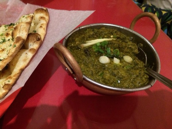 Order 77. Saag Paneer food online from Kabab Curry Cuisine of India store, Torrance on bringmethat.com
