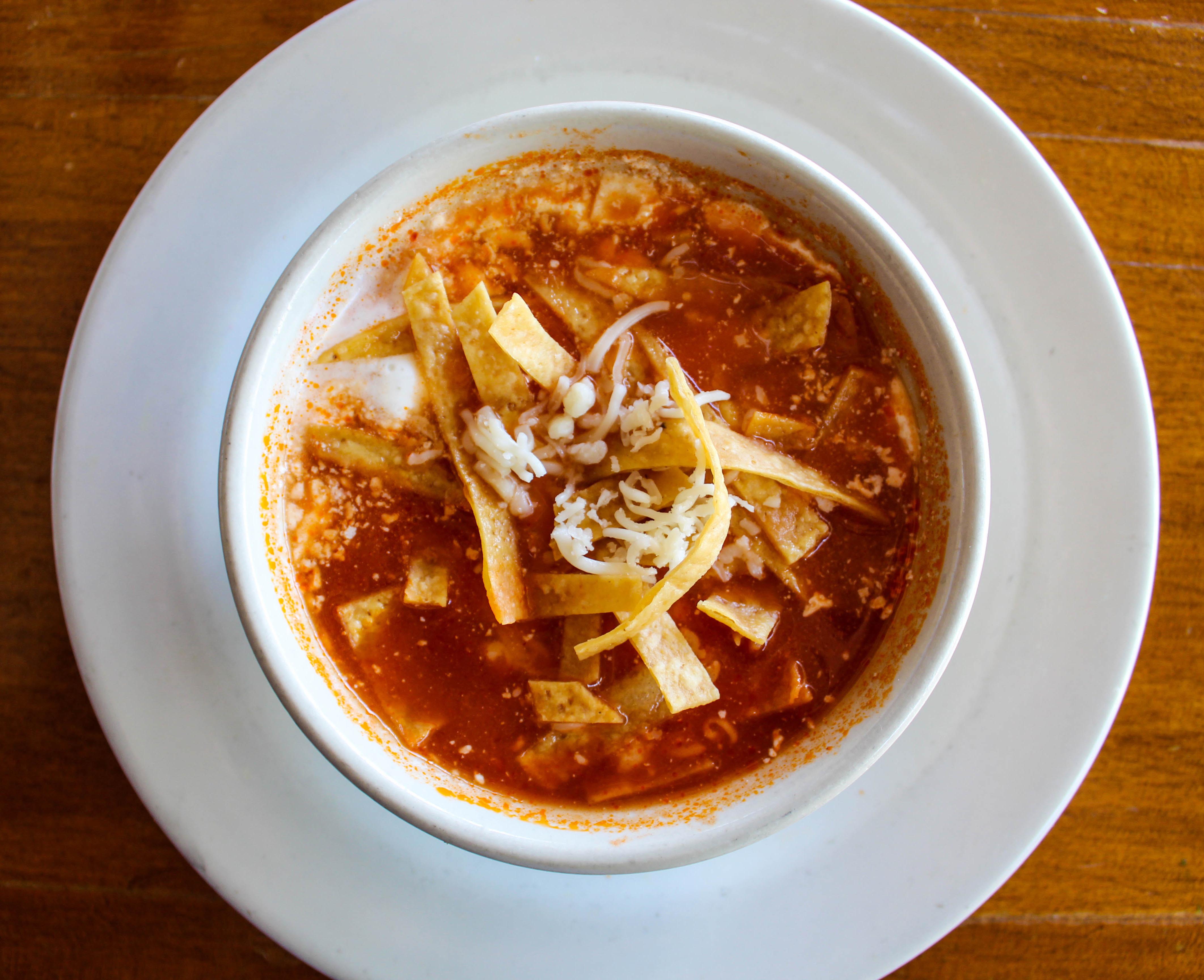 Order Tortilla Soup food online from Las Palomas Restaurant & Bar store, Austin on bringmethat.com