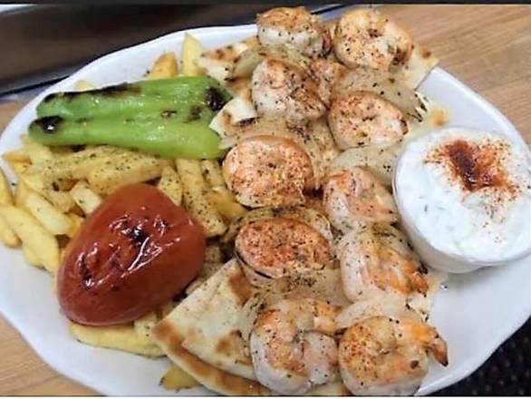 Order Shrimp Platter food online from Mythos Greek Taverna store, Cliffside Park on bringmethat.com