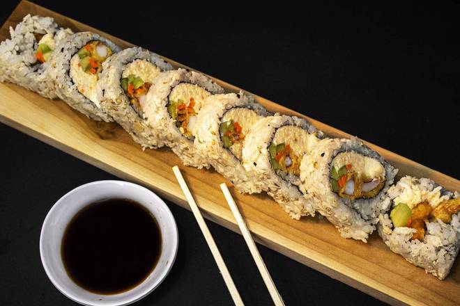 Order Calamari Ninja Roll food online from Blue Fish Sushi & Teriyaki store, Huntington Park on bringmethat.com