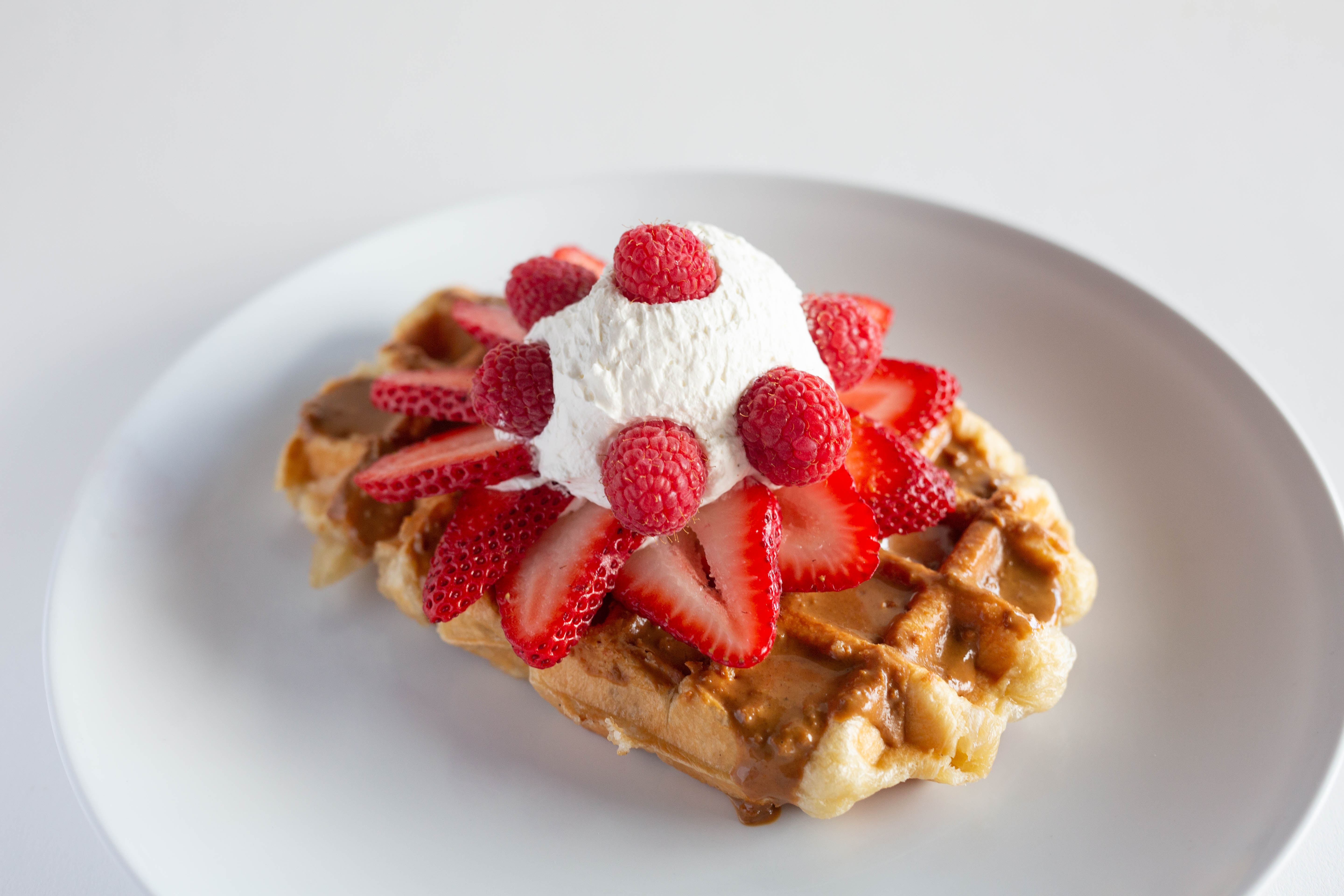 Order Red Wonder Waffle food online from Waffle Love store, Meridian on bringmethat.com