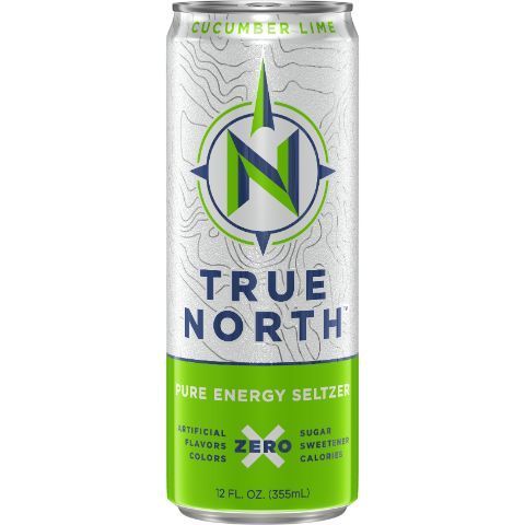 Order True North Pure Energy Seltzer Cucumber Lime 12oz food online from 7-Eleven store, Oceanside on bringmethat.com