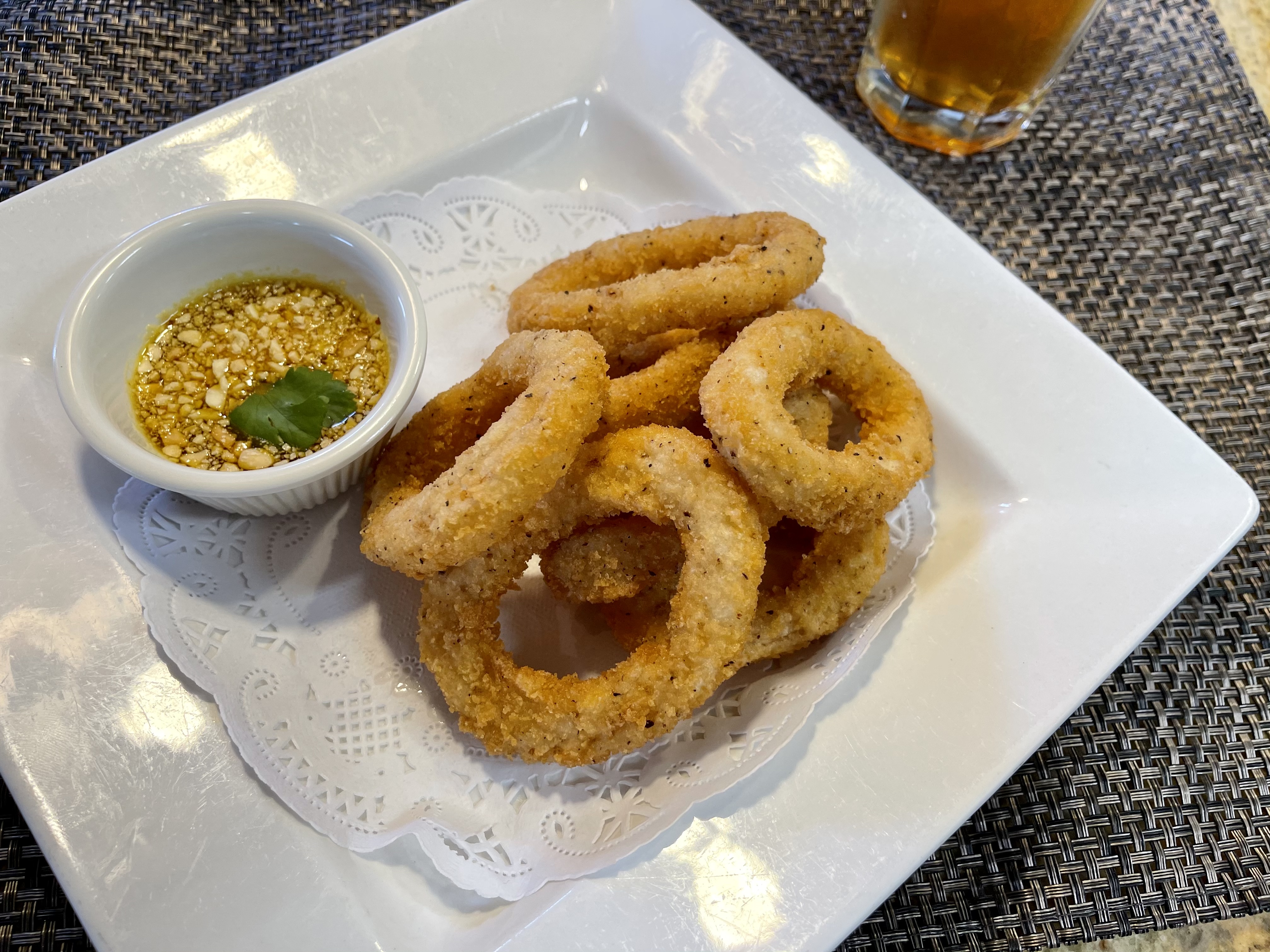 Order Fried Calamari Strips food online from Thai Eagle Rox store, Los Angeles on bringmethat.com