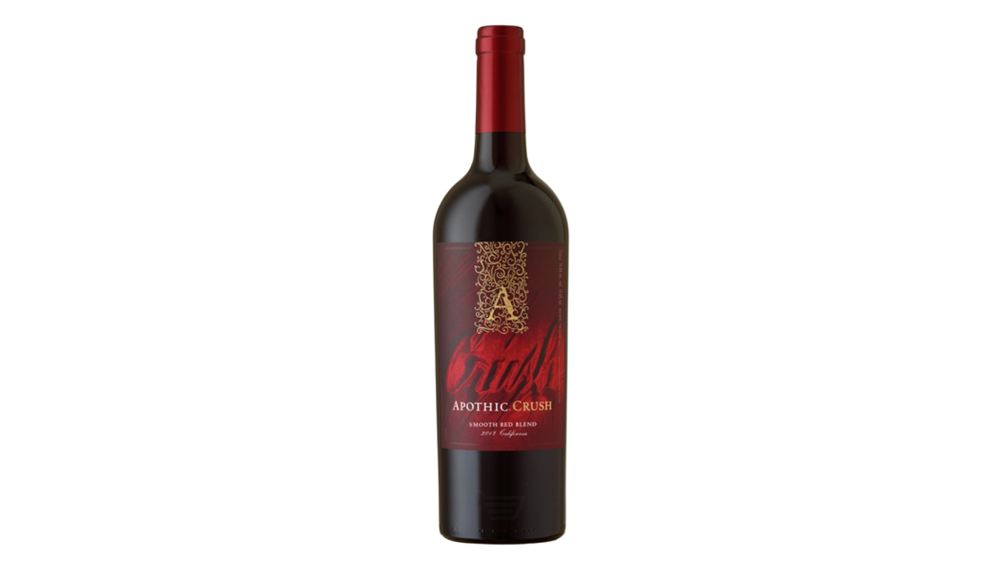 Order Apothic Crush Smooth Red Wine Blend 750mL food online from Circus Liquor store, Los Angeles on bringmethat.com