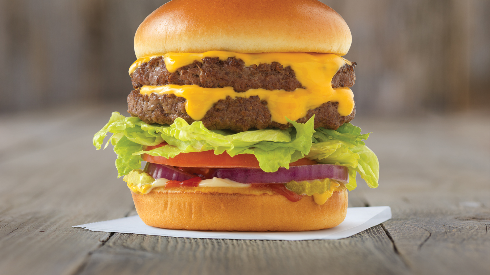 Order Double Good Time Cheeseburger food online from Good Times Burgers & Frozen Custard #106 store, Greenwood Village on bringmethat.com