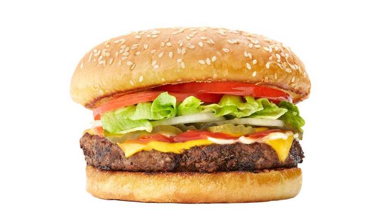 Order Supreme Burger (1/2 lb) food online from Halo store, Flint on bringmethat.com