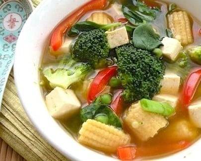 Order Vegetable Clear Soup food online from Bangkok Kitchen store, Latham on bringmethat.com