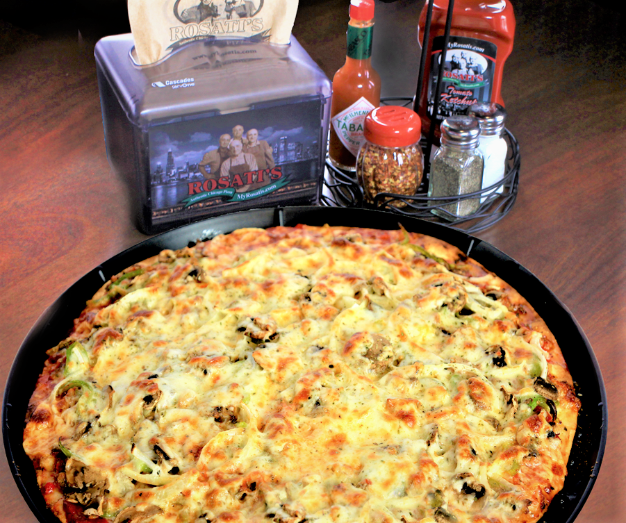Order Fabulous Four Pizza food online from Rosati's Pizza store, Omaha on bringmethat.com