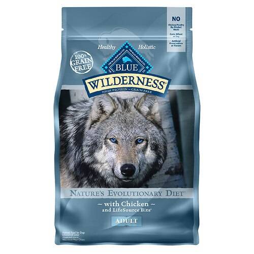 Order Blue Buffalo Blue Wilderness Adult Dog Food with Chicken - 72.0 oz food online from Walgreens store, Lithia Springs on bringmethat.com