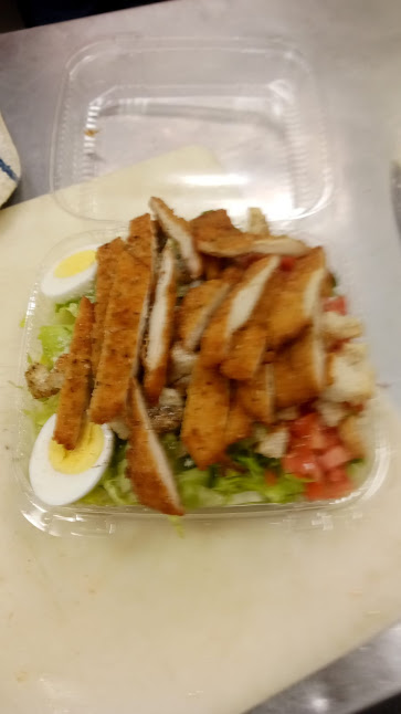 Order Caesar Salad with Chicken food online from Gaetano Of Maple Shade store, Maple Shade on bringmethat.com