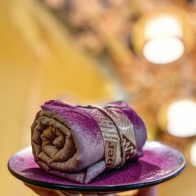 Order Purple Sweet Potato Towel Cake food online from Kyoto Matcha store, Rockville on bringmethat.com