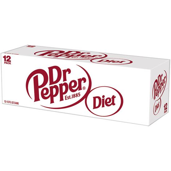Order Diet Dr Pepper 12pk food online from Casey's store, Findlay on bringmethat.com