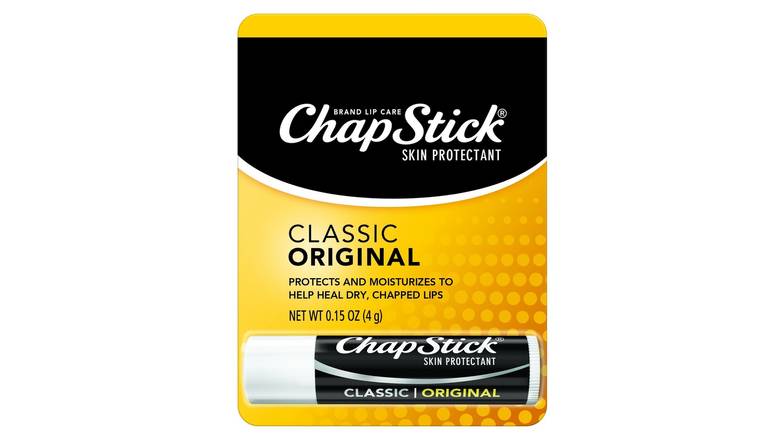 Order Chapstick Classic Original Lip Balm food online from Trumbull Mobil store, Trumbull on bringmethat.com