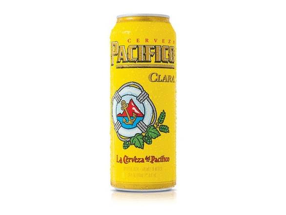 Order Pacifico Clara Lager Mexican Beer - 24oz Can food online from Southwest Liquor store, Thousand Oaks on bringmethat.com