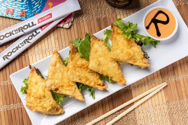 Order Crispy Wontons food online from Rock-N-Roll Sushi store, Trussville on bringmethat.com