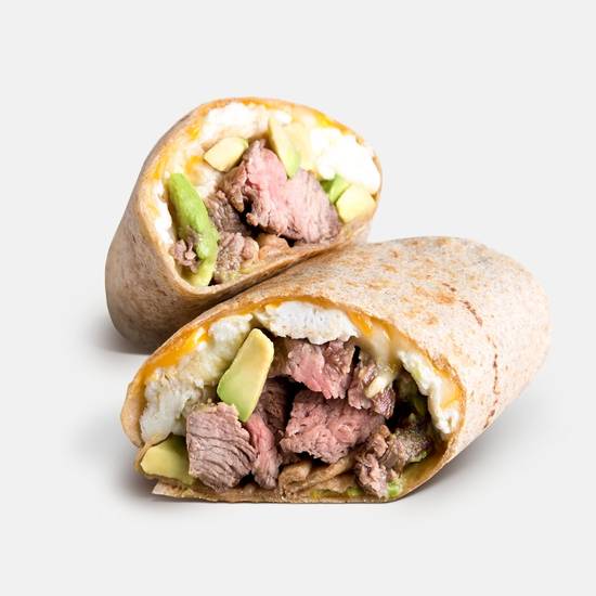 Order LR Steak Burrito food online from ProteinHouse Express store, Las Vegas on bringmethat.com