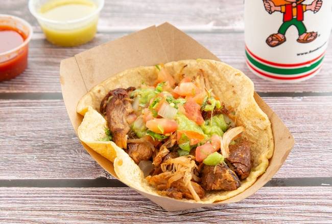 Order Carnitas Taco food online from Sombrero store, San Diego on bringmethat.com