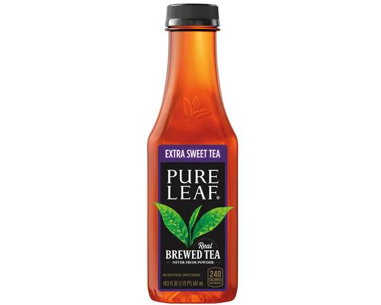 Order Pure Leaf Extra Sweet Tea (18.5 oz) food online from Shell store, Gaithersburg on bringmethat.com