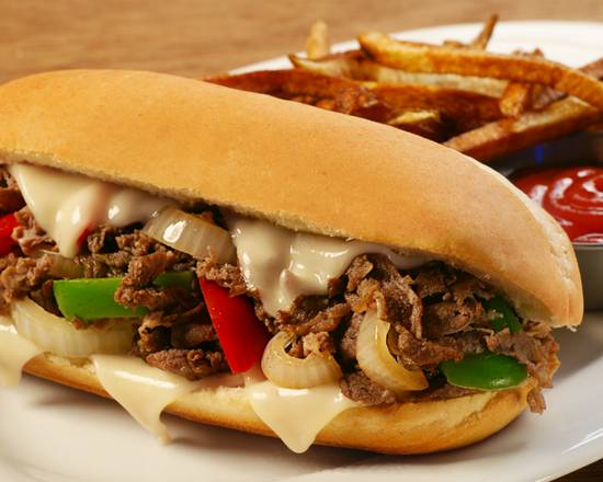 Order The Philly Cheesesteak food online from Wisco Burger store, Brookfield on bringmethat.com