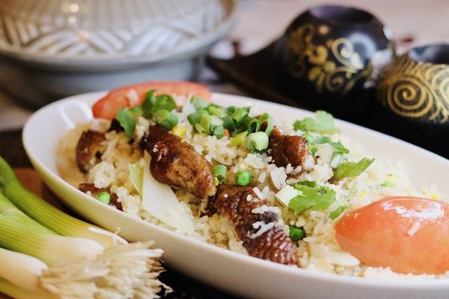 Order Duck Fried Rice food online from Lanna Thai store, San Jose on bringmethat.com