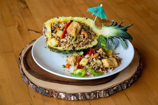 Order Pineapple Fried Rice food online from My Vegan Gold store, Los Angeles on bringmethat.com
