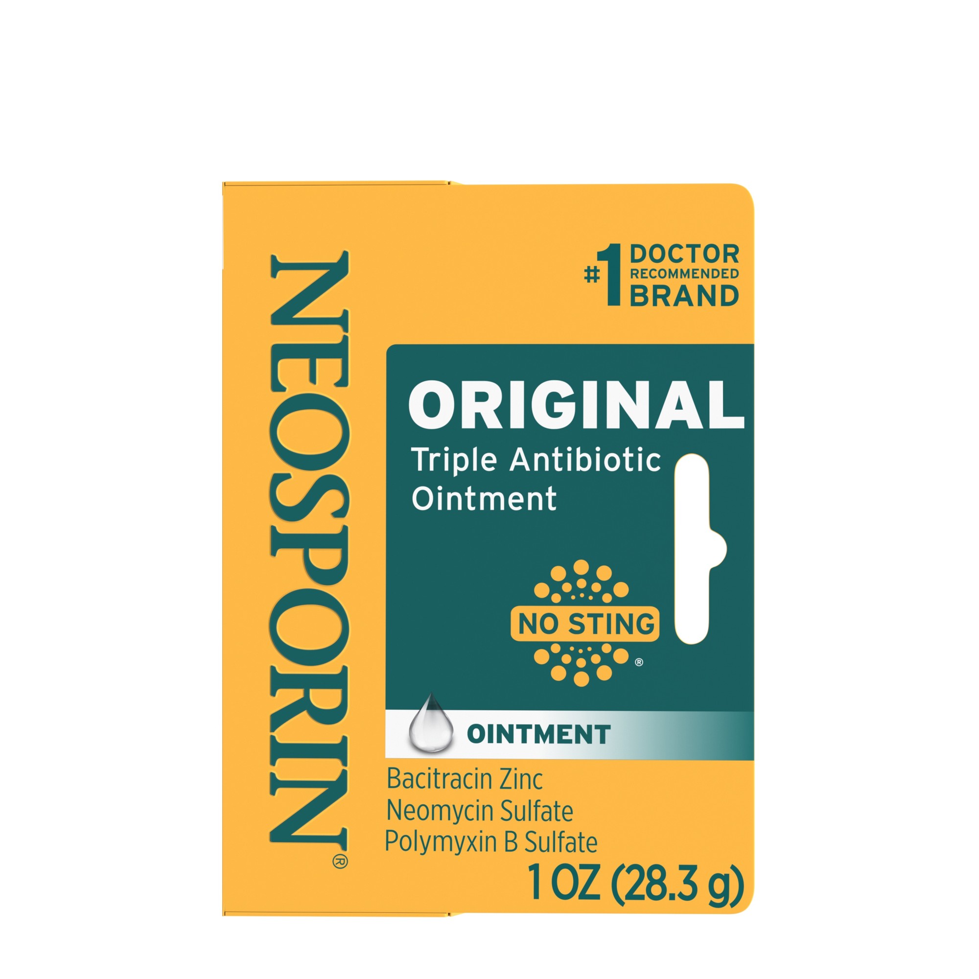 Order Neosporin Original First Aid Antibiotic Bacitracin Ointment - 1 oz food online from Bartell store, Edmonds on bringmethat.com