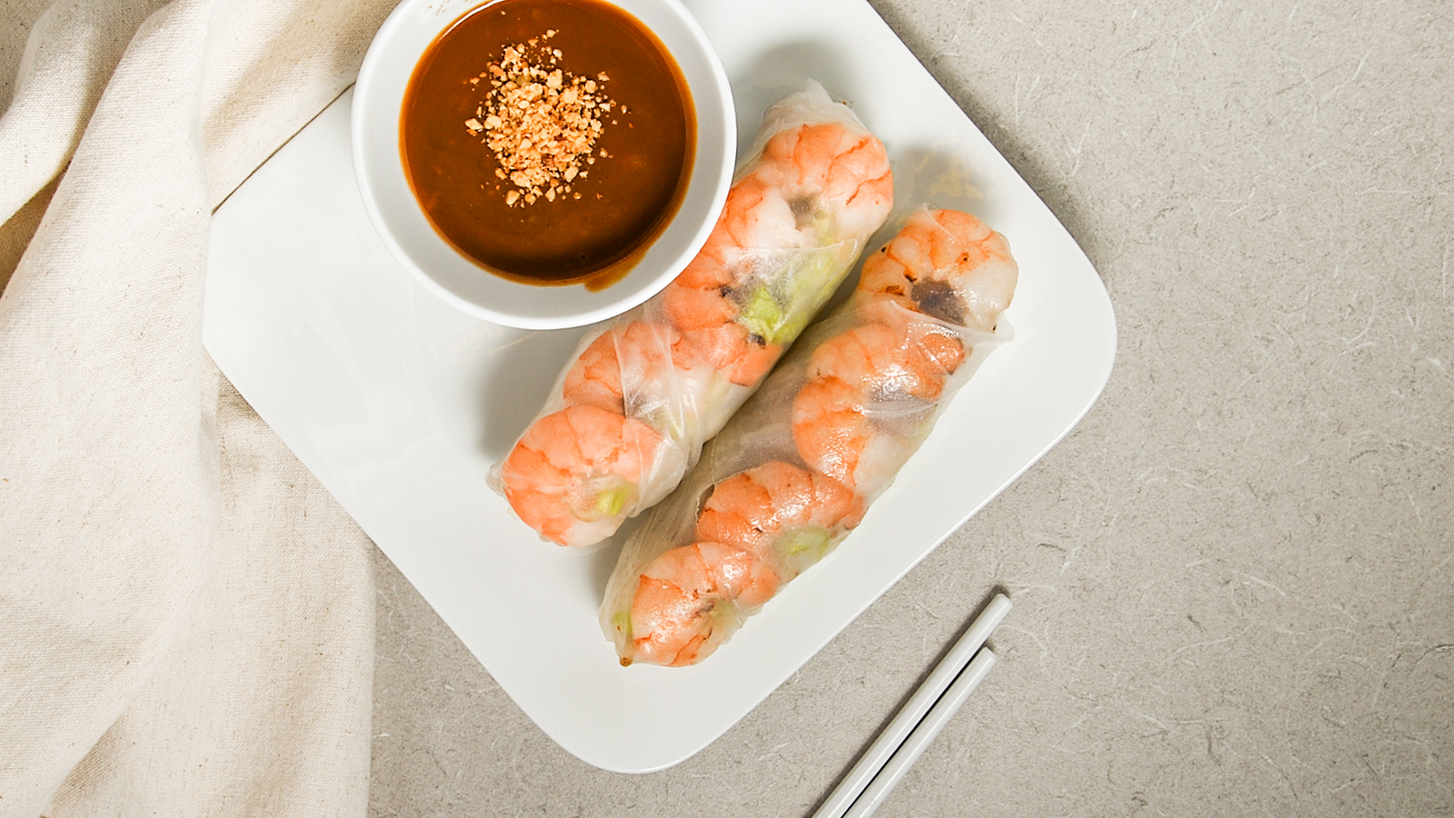 Order SPRING ROLLS: GỎI CUỐN food online from Pho Dinh Vietnamese Cuisine store, Austin on bringmethat.com