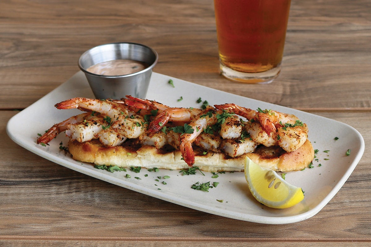 Order Char-Grilled Shrimp food online from World Of Beer store, Richmond on bringmethat.com