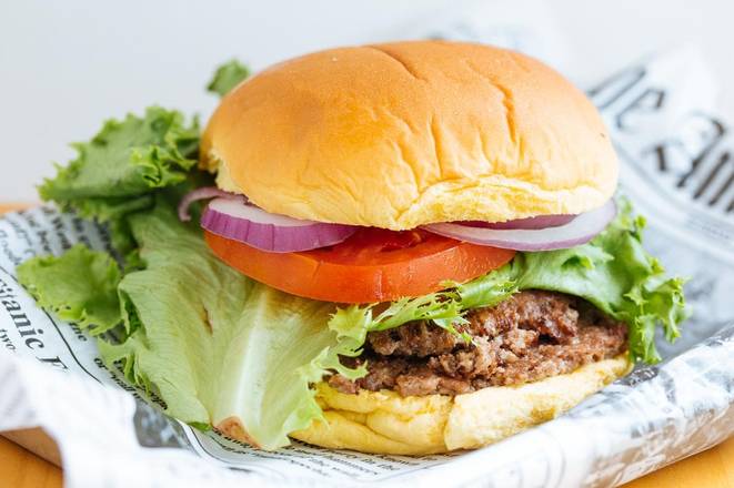 Order Hamburger food online from M2O Burgers & Salads store, Wynnewood on bringmethat.com