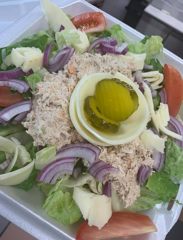 Order Tuna Salad  food online from Central Pizza store, Red Lion on bringmethat.com