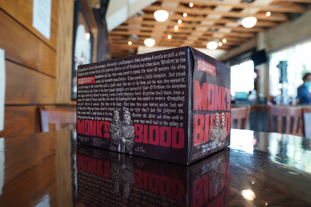 Order Monk's Blood -6pk food online from 21st Amendment Brewery store, San Francisco on bringmethat.com