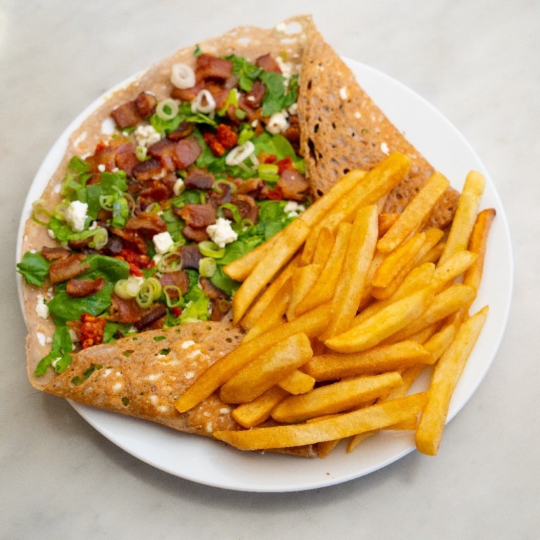 Order Liverpool Crepe food online from K's Crepes & Cafe store, Sunnyvale on bringmethat.com