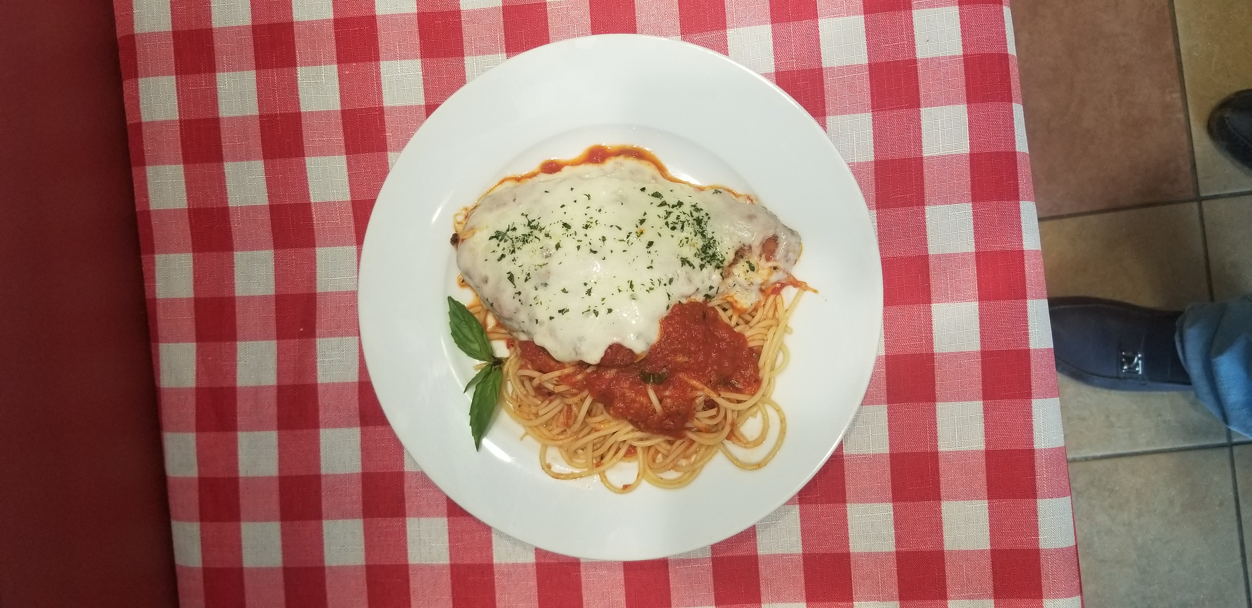 Order Chicken Parmigiana food online from Outta Hand Pizza store, Westfield on bringmethat.com