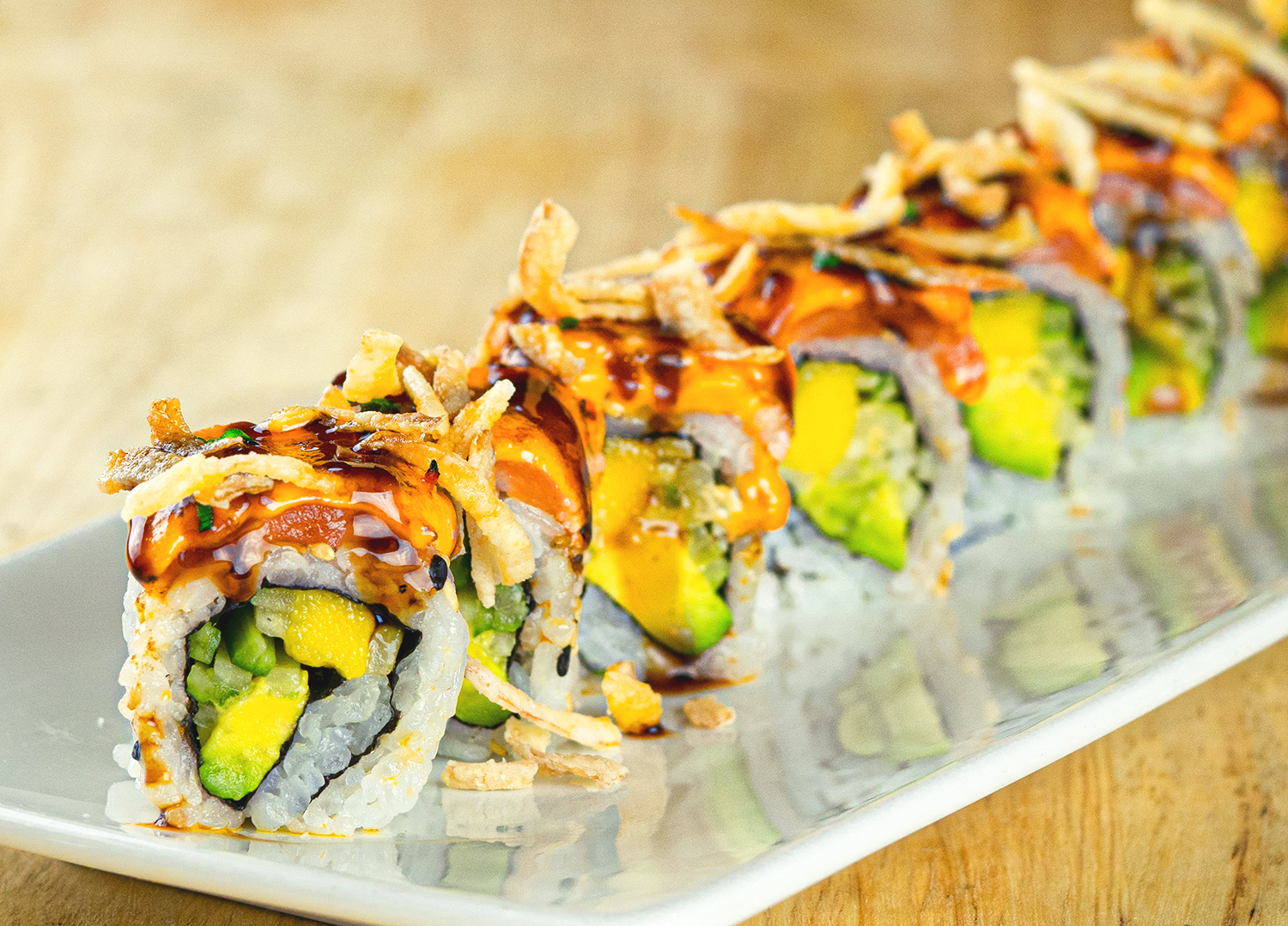 Order Aburi Salmon food online from Momosan Seattle store, Seattle on bringmethat.com