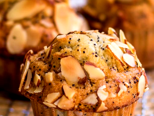 Order Poppyseed Muffins food online from Lani Coffee store, San Diego on bringmethat.com