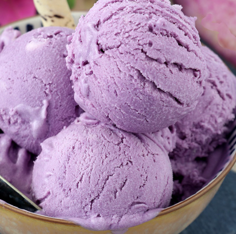 Order Homemade Ube (purple yam) ice cream food online from Phuket Thai Restaurant store, Redondo Beach on bringmethat.com