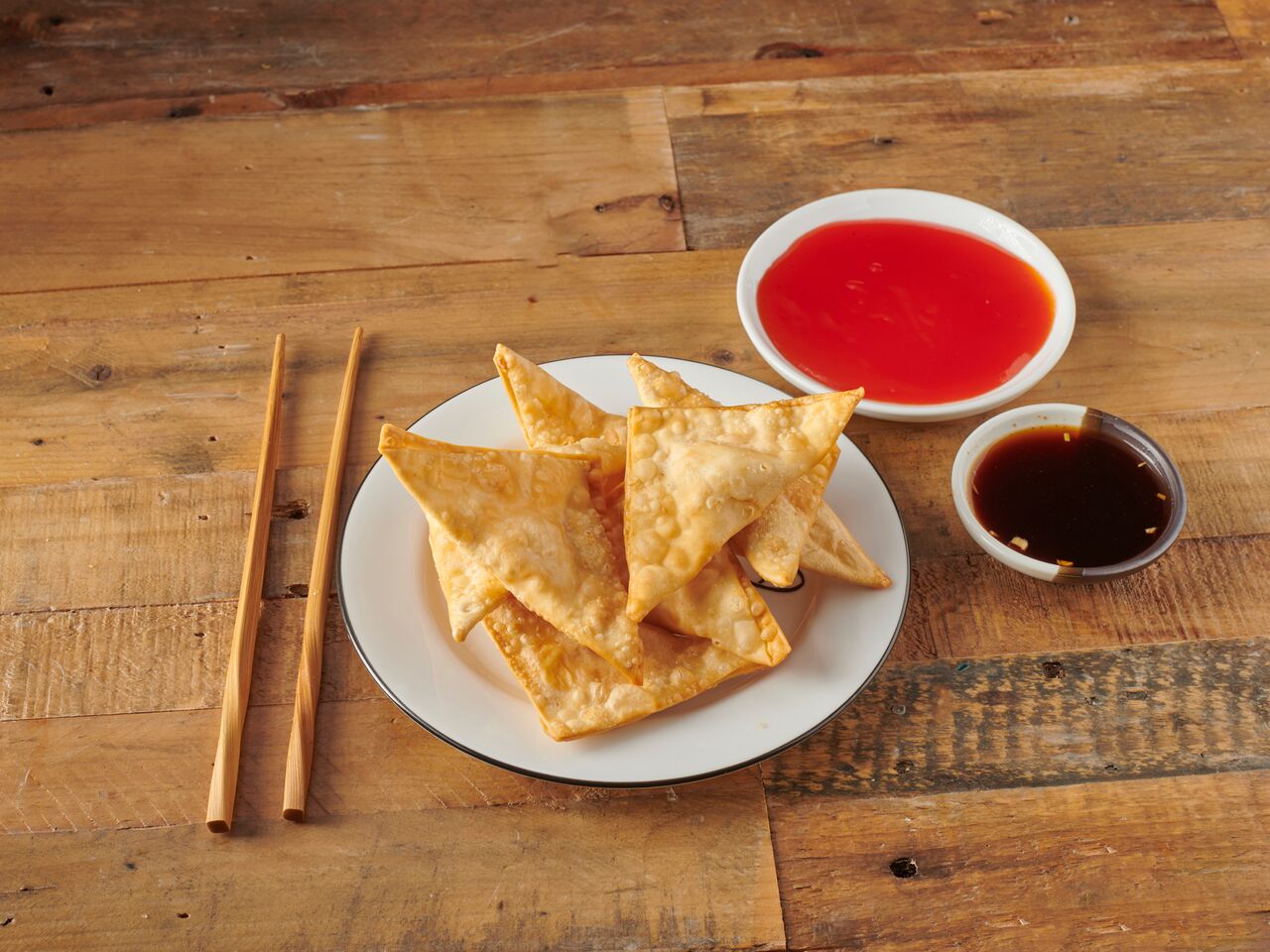 Order Fried Cheese Wonton food online from Asian yummy house store, Brooklyn on bringmethat.com