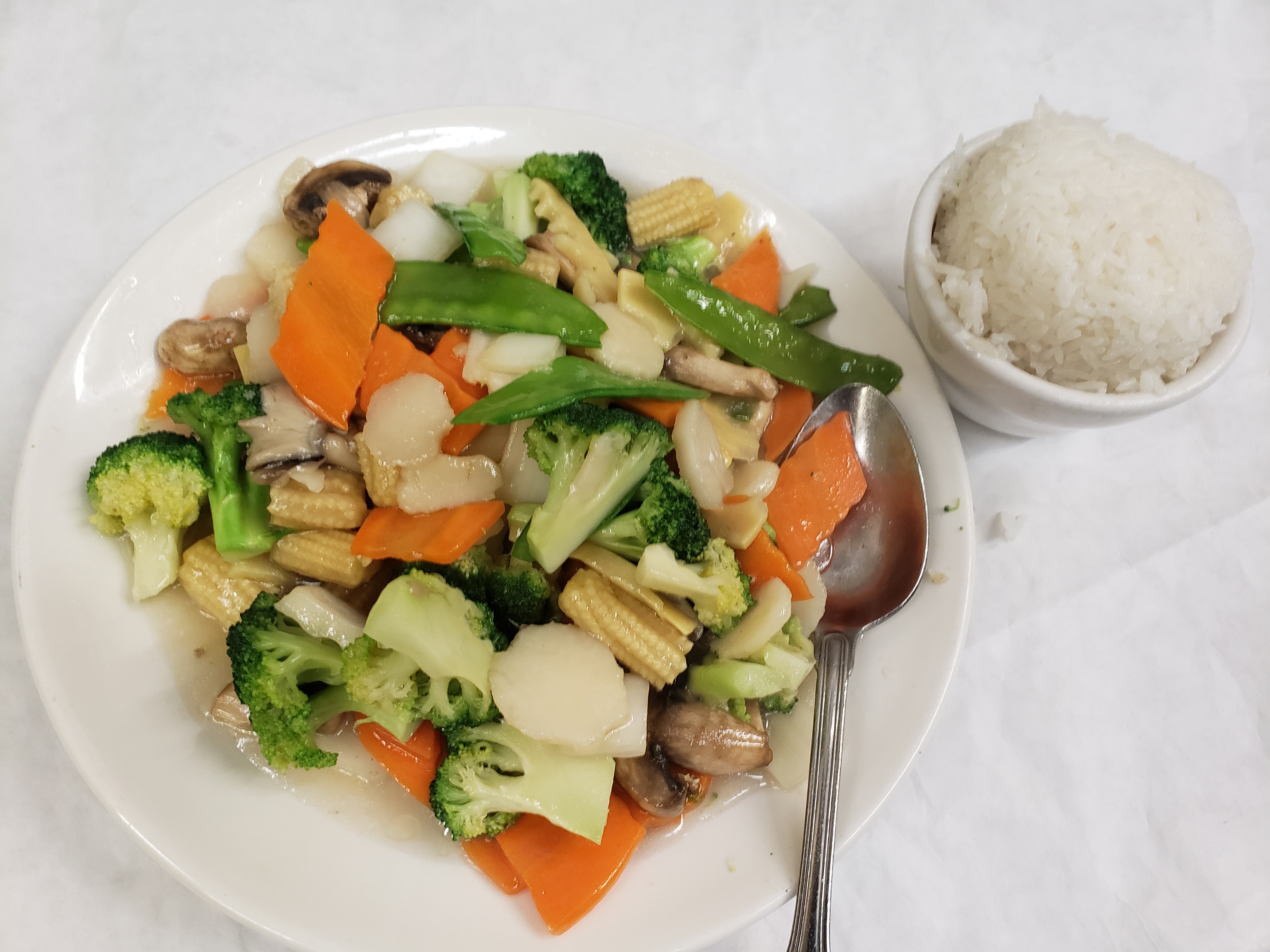 Order Chinese Vegetables( Mix Vegetable) 炒杂菜 food online from Jade Palace store, Louisville on bringmethat.com