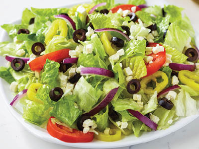 Order Greek Salad food online from Marco Pizza 2066 store, Fredericksburg on bringmethat.com