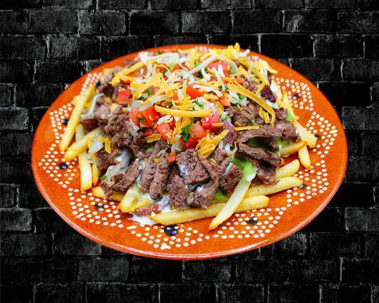 Order Steak Fries food online from RIVAS MEXICAN GRILL store, Fort Mohave on bringmethat.com