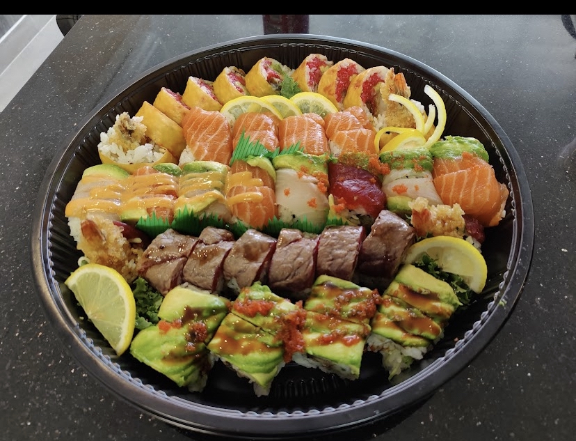 Order Abi Party Tray D food online from Abi sushi store, Astoria on bringmethat.com