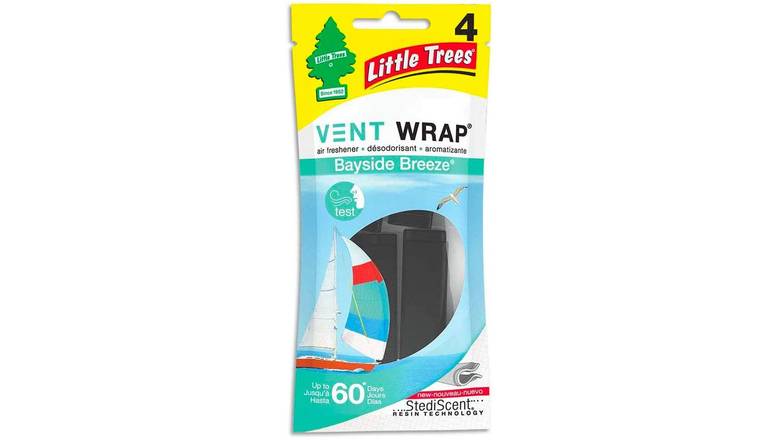 Order Little Trees Bayside Breeze Vent Wrap food online from Trumbull Mobil store, Trumbull on bringmethat.com